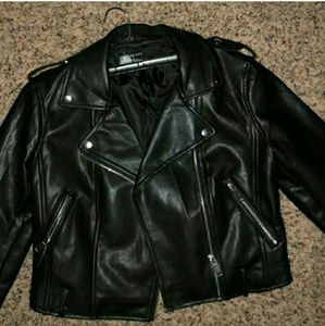 Leather jacket